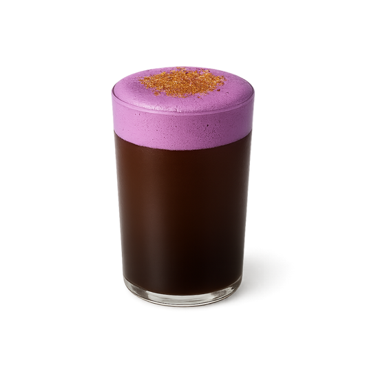 Ube Brûlée Nitro Cold Brew Latte