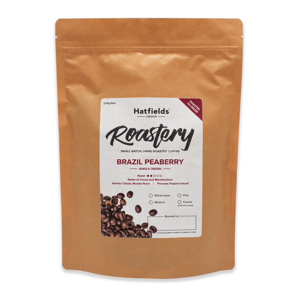 Hatfields Roastery Fresh Roast Coffee - Brazil Peaberry