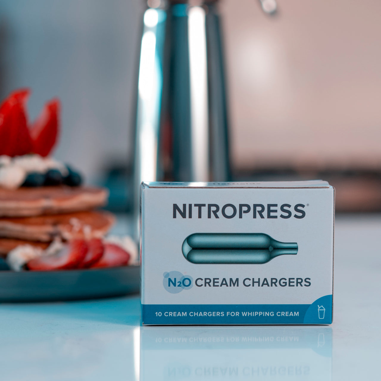 NitroPress Cream Chargers Box of 10