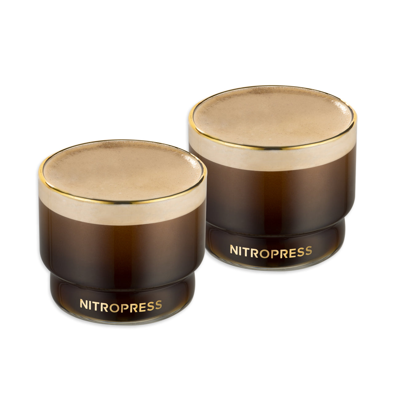 NitroPress tumblers to make nitro drinks